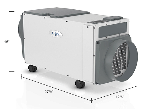 Aprilaire® E100C Whole House Dehumidifier 95 Pint with Casters