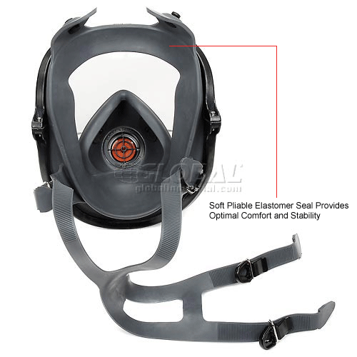 North® 5400 Series Low Maintenance Full Facepiece Respirators, 54001 B313316 GLOBALindustrial.ca
