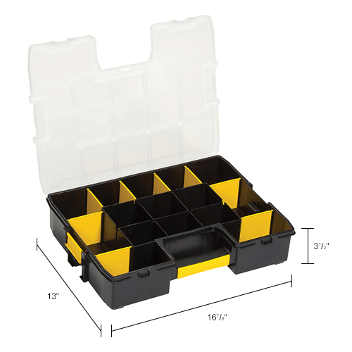 Stanley STST14027 SortMaster 17-3/8x13x3-1/2 17-Compartment