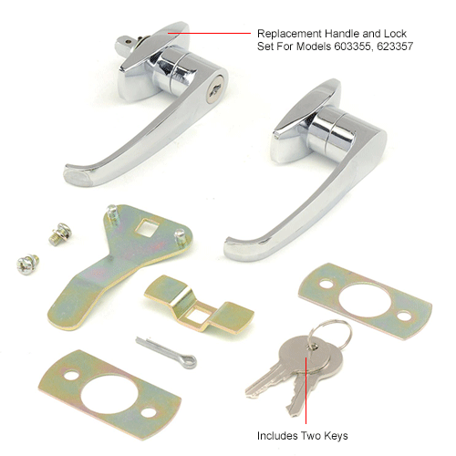 Cabinets See Thru Door Global Industrial Replacement Lock Set W Keys For Cabinet Model 603355 603357 237614 237615 Rp9010 Globalindustrial Ca