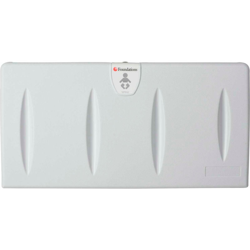 Light Gray 9015 9015 ASI Vertical Plastic Baby Changing Station or