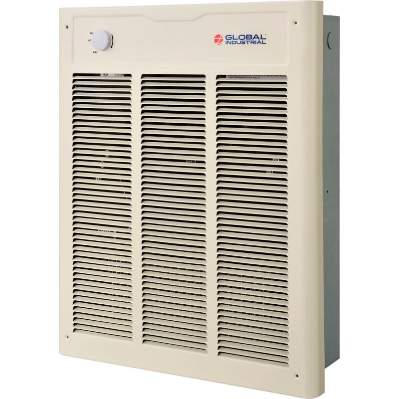 Global Industrial™ Fan Forced Wall Heater, Enclosed Motor, 4000/3000W,  240/208V | 246743 - GLOBALindustrial.ca