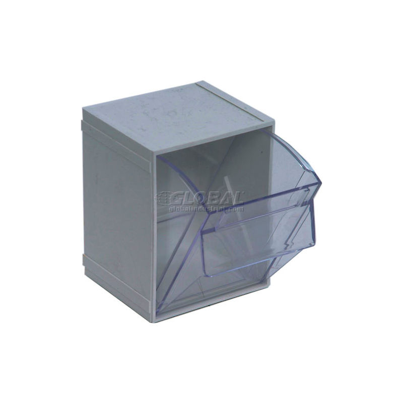 Quantum Tip Out Storage Bin QTB305 - 5 Compartments Gray