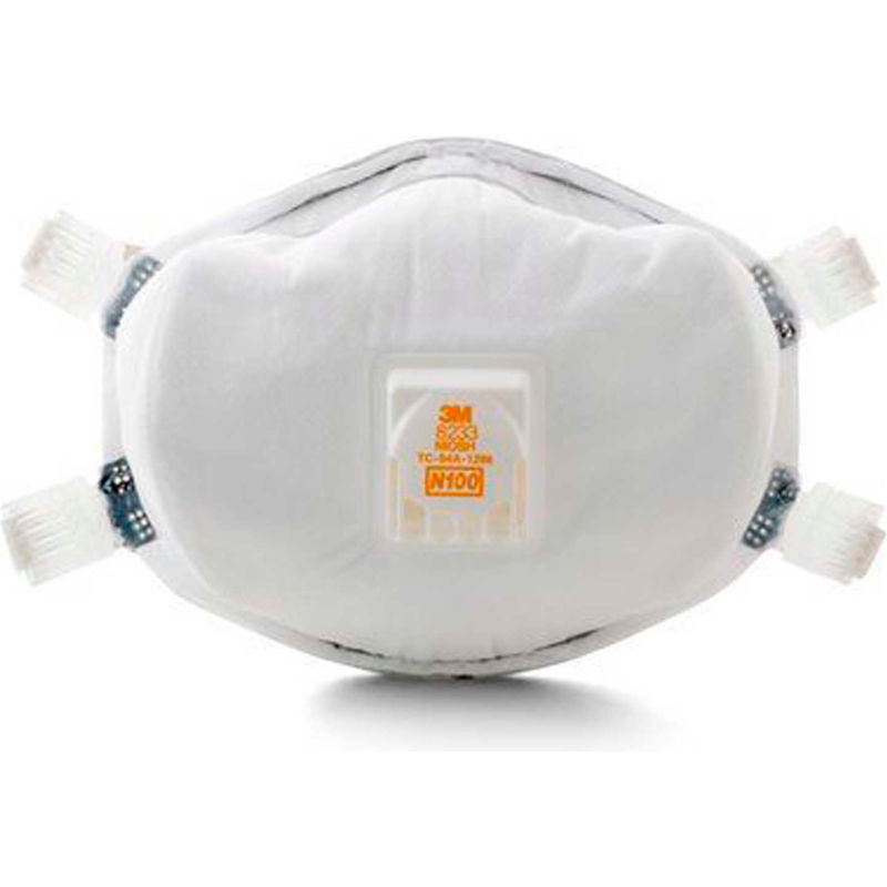 3M™ 8233 N100 Disposable Particulate Respirator, 1 Each | B722225