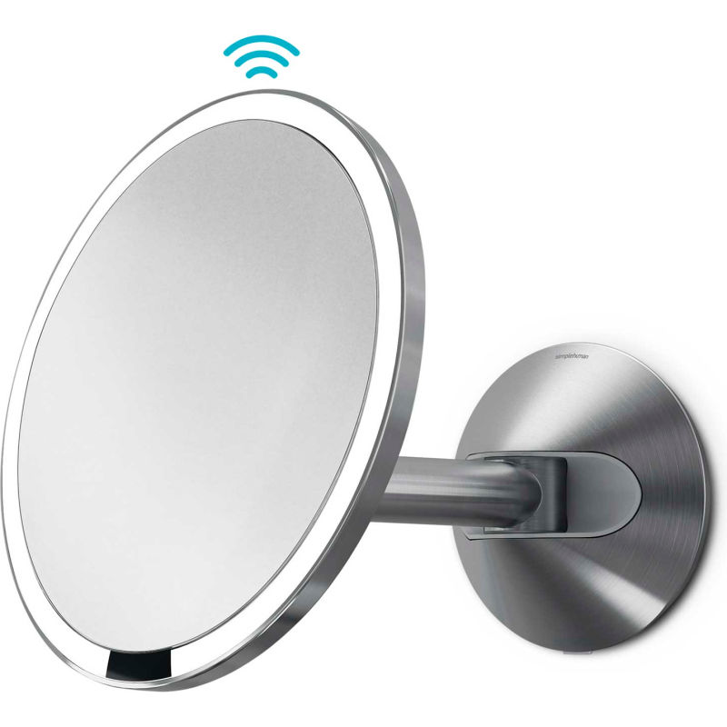 Sensor Lighted Wall Mount Vanity Mirror, Simplehuman Mirror Review