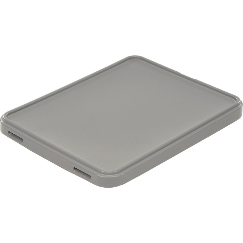 Dandux Dividable Stackable Plastic Box 50P0114042 - 22-1/2L x 17-1/2W x  4-1/4H, Gray