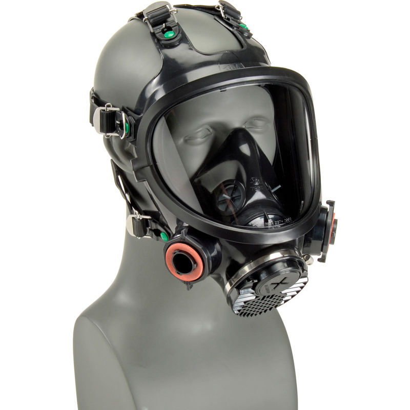 Demi-masque de protection respiratoire de série 6000 de 3M. Homologué NIOSH  Cartouche et filtre non-inclus. Petit.