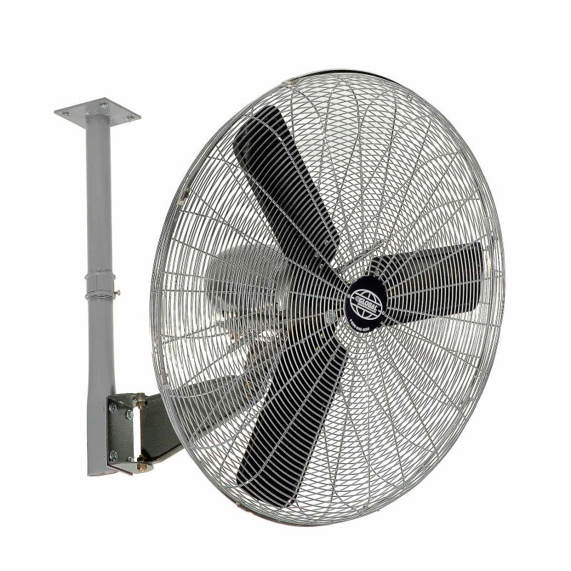 Global Industrial 153 30 Deluxe Ceiling Mounted Fan Oscillating 10000 Cfm 1 2 Hp 795974 Globalindustrial Ca Deluxe Industrial Ceiling Mounted Fan, Oscillating Ceiling Fan