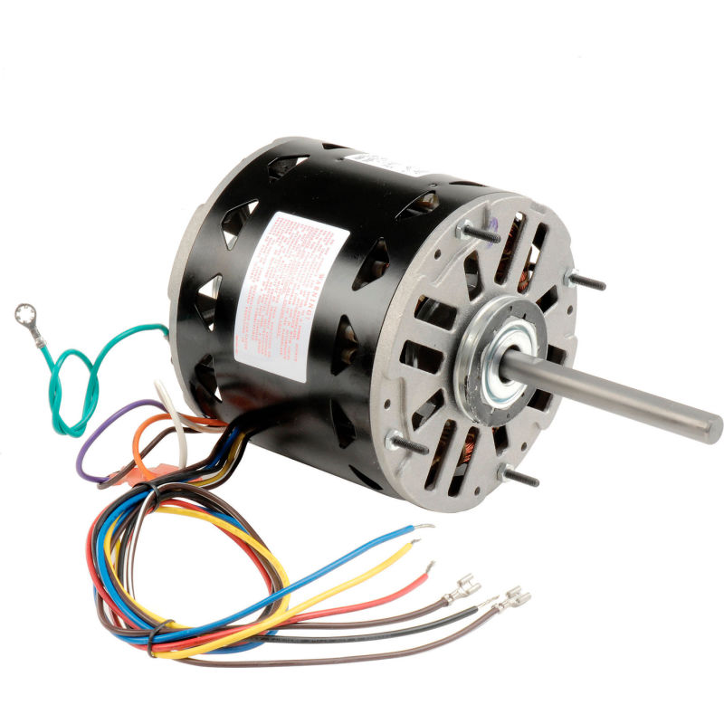 3 Speed Sleeve Bearing Direct Drive Blower Motor Smith/Century DL1056 1/2 HP 1075 RPM A.O 48 Frame 115 Volts6.5 Amps 