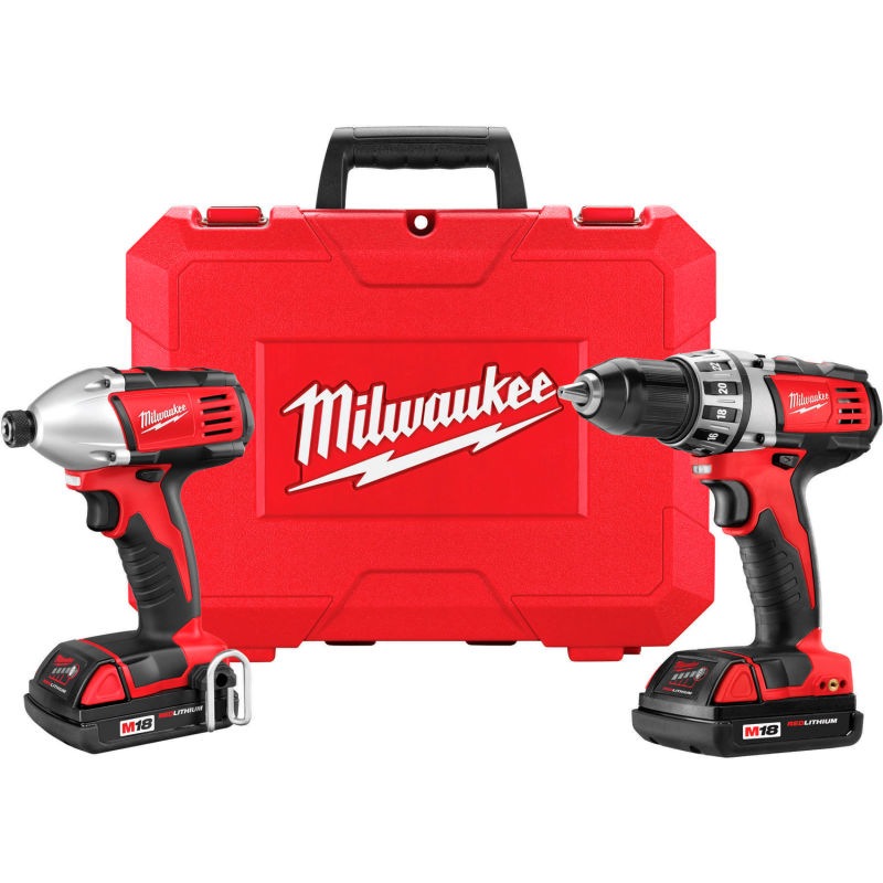 Milwaukee 2691-22 M18 Cordless Li-Ion 2-Tool Combo Kit