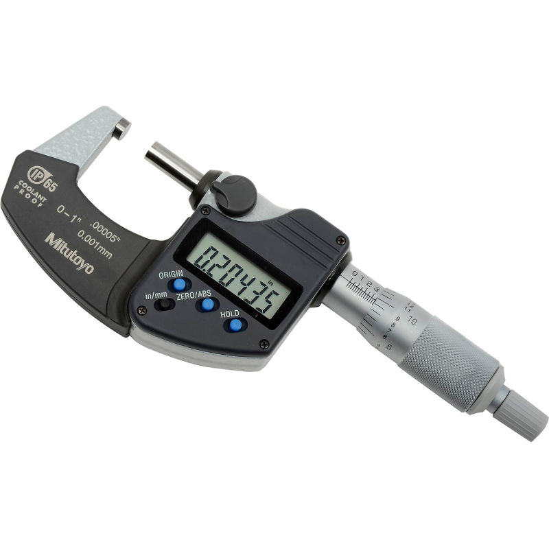 Micromètre digital 0-25 mm + Certificat d'étalonnage