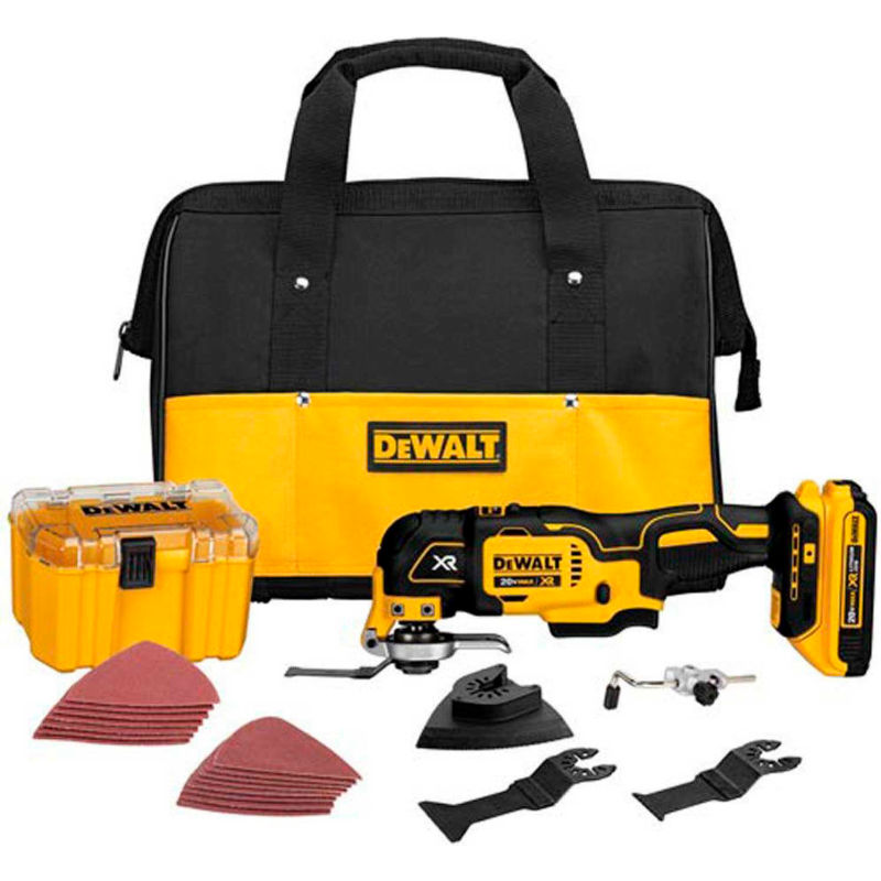 DeWALT® DCS356D1 20V MAX XR Li-Ion Oscillating Multi-Tool Kit (2.0AH)  B1820333