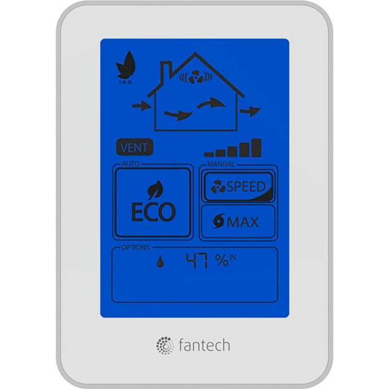 Fantech Wall Control ECO-Touch Programmable Electronic | B2110244 -  GLOBALindustrial.ca