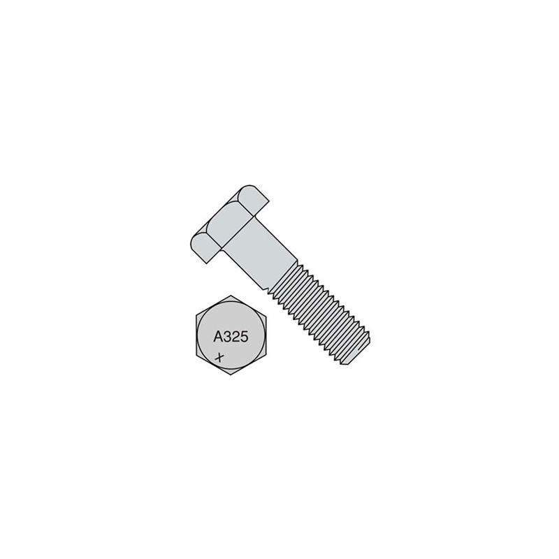 QTY 175 5//8-11 x 2 1//4/" Structural Bolt Heavy Hex Cap Screw A325 Galvanized