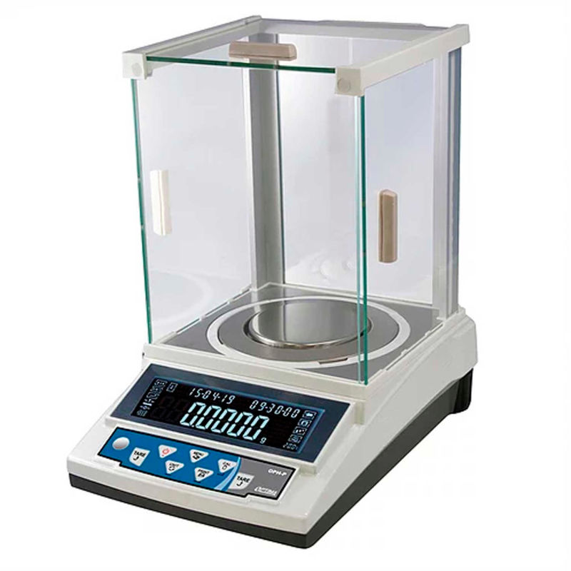 LW Measurement 100 g x 0.001 g Precision Balance with Draft Shield 