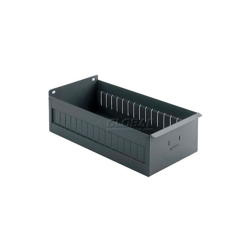Tri-Boro Shelf Box Dividers 5, Dark Gray