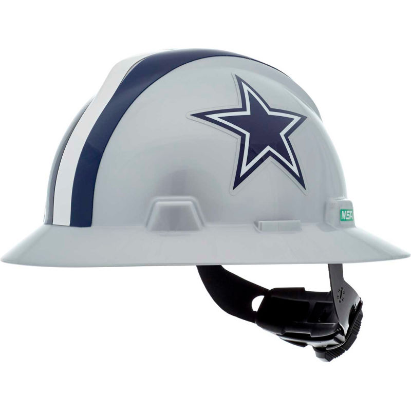 dallas cowboys hard hat full brim