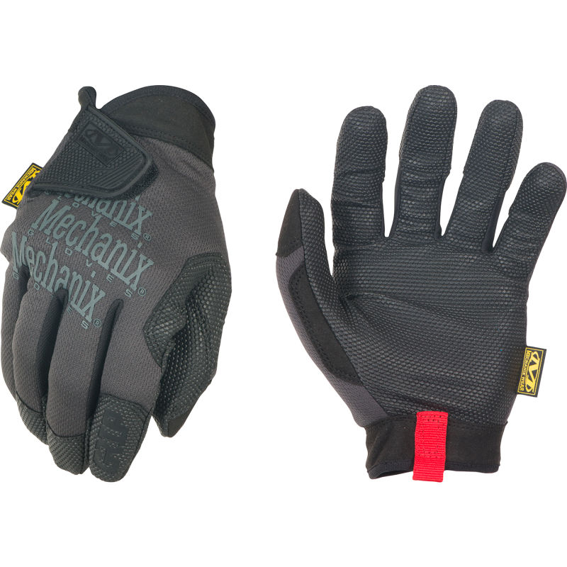 Mechanix Wear Special Grip Gloves, Noir/Gris, Grand, 1 Paires