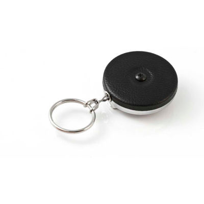 KEY-BAK # 5 b clé enrouleur avec 24" agrafe noire ceinture en acier avant chaîne d’acier inoxydable
