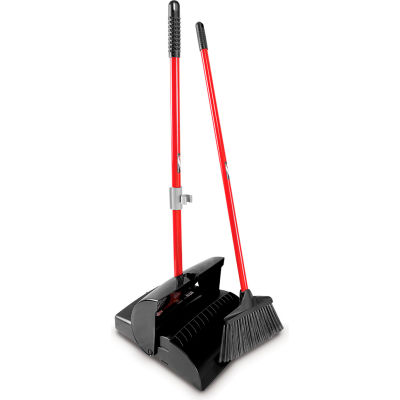 Libman® 917 Balais commercial de lobby - Dust Pan Set - Couvercle fermé - Qté par paquet : 2