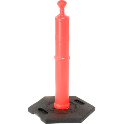 VizCon TrafFix Devices Traffic Cone Delineator Post Non-Reflective