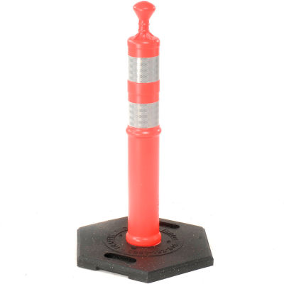 VizCon TrafFix Devices Traffic Cone Delineator Post Reflective