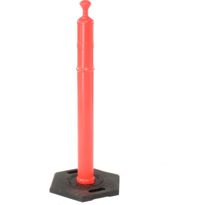 Delineator Post Non-Reflective 42 Inches High With 12 Pound Base