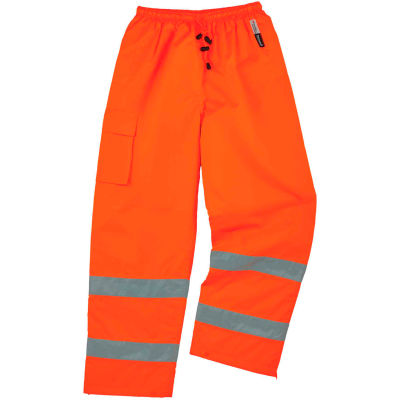 Ergodyne® GloWear® 8925 Class E Thermal Pants, Orange, 4XL
