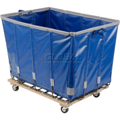Dandux Vinyl Basket Bulk Truck 400720G12U-3S 12 Bushel - Blue