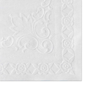 Hoffmaster® HFM601SE1014, Classic Embossed Placemats , White, 1000/Carton