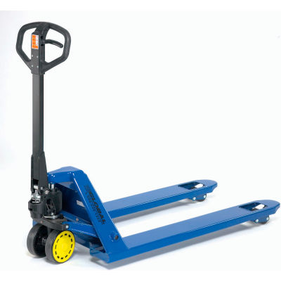 Global Industrial™ Ergo Pallet Jack Truck 5500 Lb. Capacity - 27 x 48 Forks