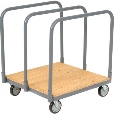 Panel & Sheet Mover Truck with Plywood Steel Deck 1200 Lb. Capacity