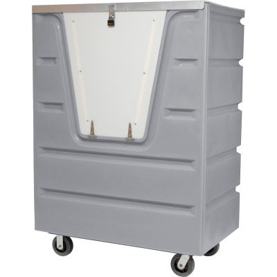 Dandux Gray Hopper Front Security Bulk Truck 51-2560SA 58 Cu. Ft.