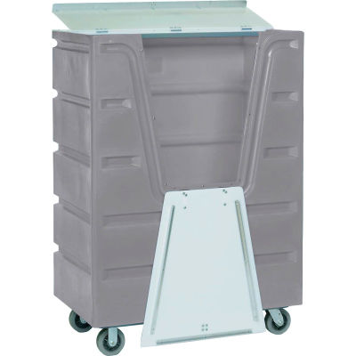 Dandux Gray Hopper Front Security Bulk Truck 51-2460SA 48 Cu. Ft.
