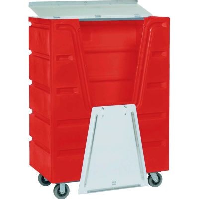 Dandux Red Hopper Front Security Bulk Truck 51-2460SR 48 Cu. Ft.