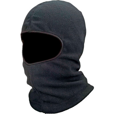 Ergodyne® N-Ferno® 2-Piece Fleece Balaclava, Black, 16826