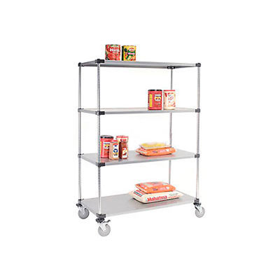 Nexel® Galvanized Shelf Truck, 1200 lb. Capacity, 36"L x 18"W x 69"H, Gray