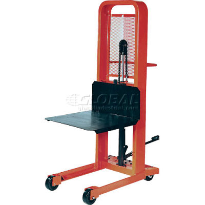 PrestoLifts™ Hydraulic Stacker Lift Truck M366 1000 Lb. Cap. with Platform