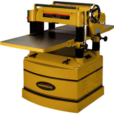 Powermatic 1791315 Modèle 209HH-1 5HP 1-Phase 230V 20 » Planer W/ Byrd Shelix Helical Cutterhead