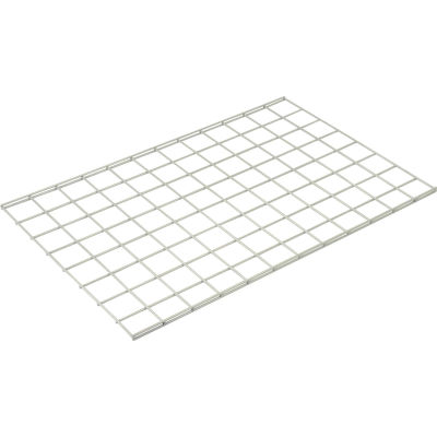 Global Industrial™ Wire Mesh Security Cage Accessory Shelf, 36"W x 24"D