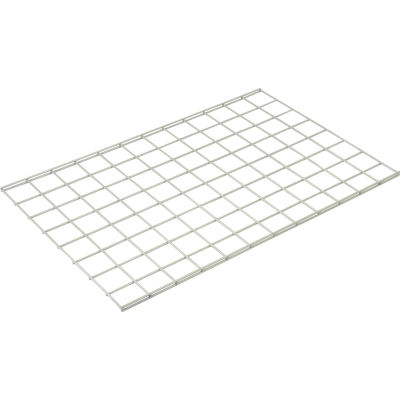 Global Industrial Wire Mesh Security Cage Accessory Shelf, 36"W x 24"D