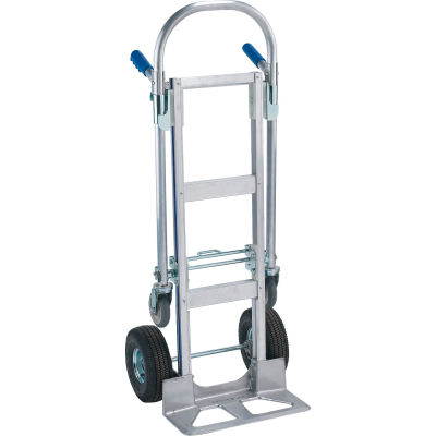 Wesco® Cobra Jr. 220291 2-In-1 Convertible Aluminum Hand Truck
