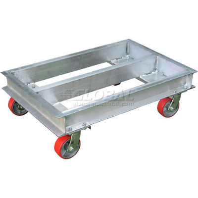 Aluminum Caster Dolly ACP-2442-20 42"L x 24"W 2000 Lb. Capacity