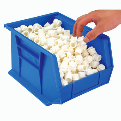 Akro-Mils 30239 Blue Bins Case of 12 for Two-In-One Plastic Stock & Utility ProCarts - Pkg Qty 12