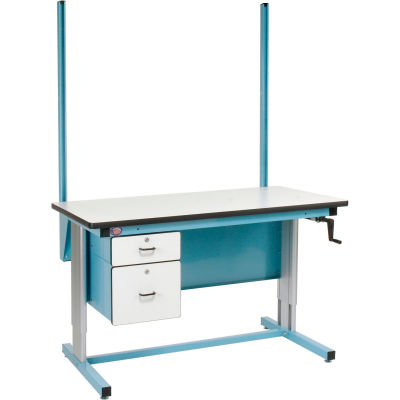 Pro-Line Steel Workbench Uprights, Blue