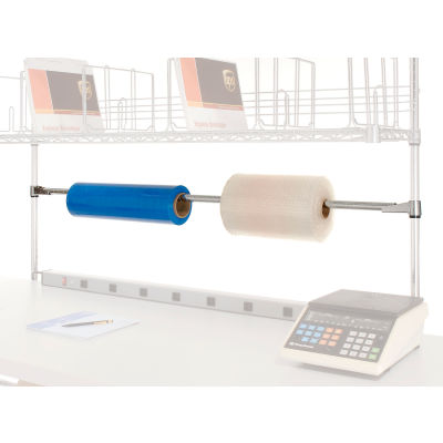Global Industrial™ Tape Dispenser Roll Holder for Bench or Riser