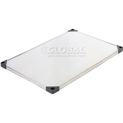 Nexel® S1848SS Stainless Steel Solid Shelf 48"W x 18"D