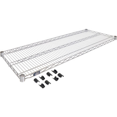 Nexel® S3648S Stainless Steel Wire Shelf 48"W x 36"D