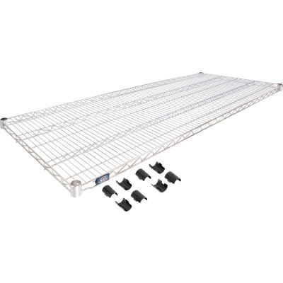 Nexel® S2460C Chrome Wire Shelf 60"W x 24"D