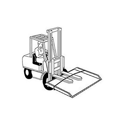 Lifting Chains ACLC for Bluff® Aluminum with Steel Curb & All-Steel Dock Boards